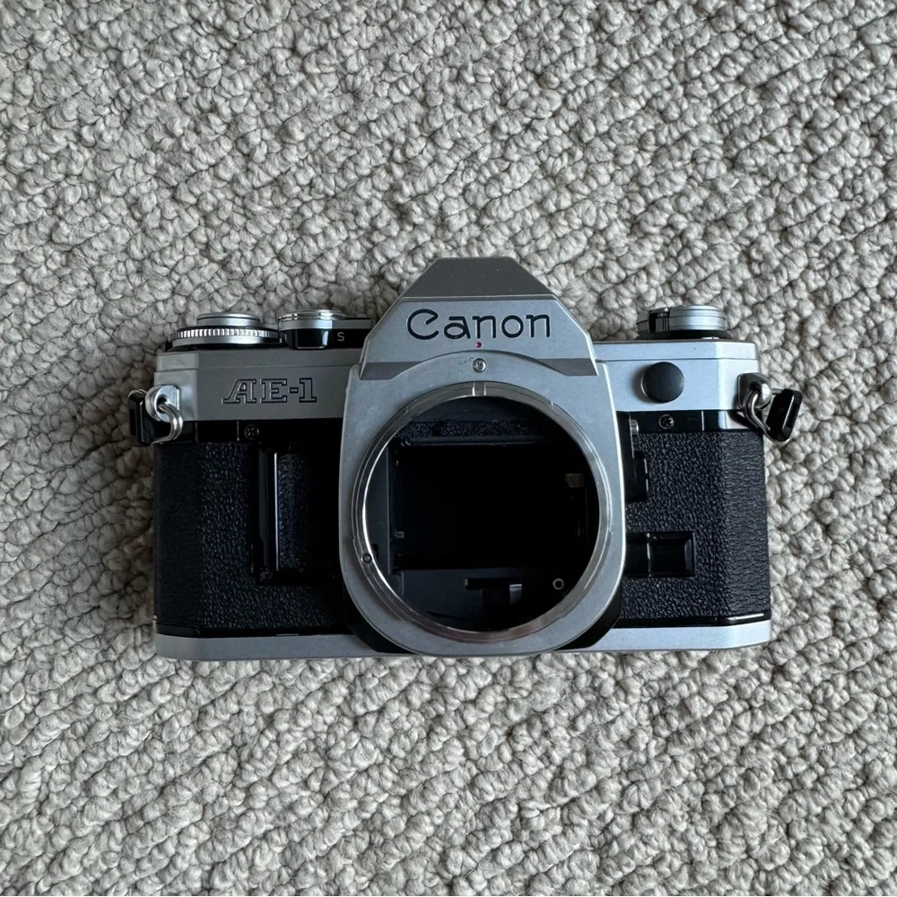 Canon AE-1 film camera